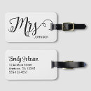 Search for married travel luggage tags His and hers