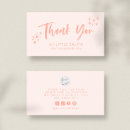 Search for peach business cards Modern