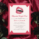 Search for gothic hens party invitations Girls night out