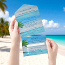 Search for palm tree anniversary party invitations Ocean