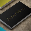Search for black and gold business cards Interior designer