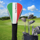 Search for italian golf head covers Flag of italy
