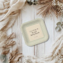 Search for green gingham plates Vintage