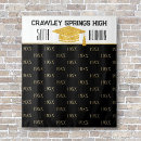 Search for class reunion backdrops Black and gold