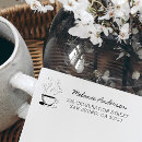 Search for coffee cup rubber stamps Return address