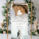 Search for welcome wedding banners Modern minimalist