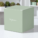Search for sage green favour boxes Simple