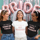 Search for bachelorette party tshirts Bride