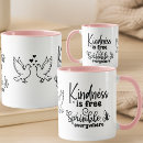 Search for kindness inspirational mugs Self care