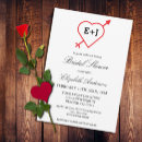 Search for valentines day bridal shower invitations Modern
