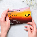 Search for christian fish business cards Church
