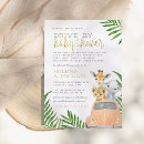 Search for car baby girl shower invitations Modern