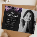 Search for death to my youth invitations Elegant