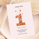Search for tea 1st birthday invitations Little miss onederful
