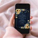 Search for sunflower photo invitations String lights