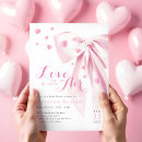 Search for love is in the air invitations Minimal
