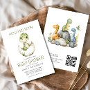 Search for dino baby shower invitations Jungle