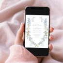 Search for qr code bridal shower invitations Dusty blue