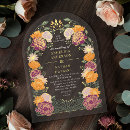 Search for purple and orange invitations Flowers