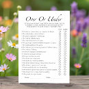 Search for over under bridal shower games Calligraphy