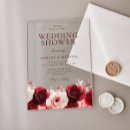 Search for elegant shower wedding invitations Rose