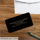 Search for black and gold labels Professional