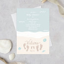 Search for beach baby boy shower invitations Baby on board