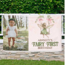 Search for fairy birthday banners Enchanted forest