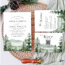Search for rustic mountain wedding invitations Adventure