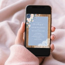 Search for blue and blush wedding invitations Botanical