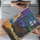Search for halloween blankets Cat