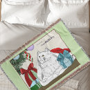 Search for funny christmas blankets Green