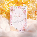 Search for pumpkin baby shower thank you cards Floral