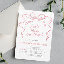 Search for miss onederful invitations Coquette