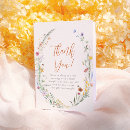 Search for bee thank you cards Wildflower