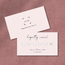 Search for hairdresser loyalty cards Minimalist