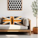 Search for black white orange cushions Pattern