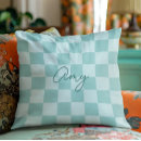 Search for checkered cushions For her