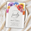 Search for exotic birthday invitations Botanical garden summer spring