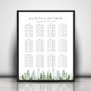 Search for forest wedding seating charts Winter