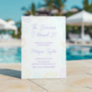 Search for turned invitations Purple