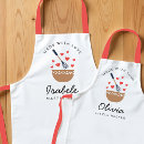 Search for cute matching aprons For kids