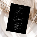 Search for formal elegant wedding invitations Minimalist