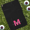 Search for monogrammed golf towels Create your own