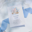 Search for sailboat thank you cards Baby shower