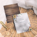 Search for simple sunflower wedding invitations Modern simple typography