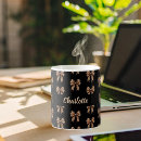 Search for black bow mugs Pattern