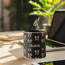 Search for black bow mugs Pattern