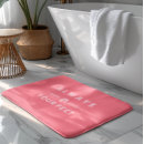 Search for quote bath mats Pink