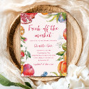 Search for colorful bridal shower invitations She's off the market